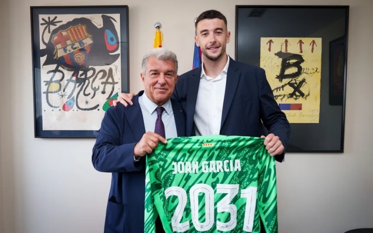 巴萨官方确认加西亚完成注册 拉什福德有望出战马洛卡